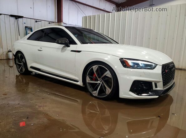 WUAPWAF50JA904810 2018 AUDI RS5 White Delantero derecho