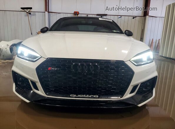 WUAPWAF50JA904810 2018 AUDI RS5 White Vista frontal