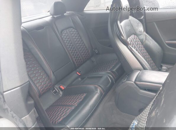 WUAPWAF52JA902198 2018 AUDI RS5 Gray Widok naklejki z numerem VIN