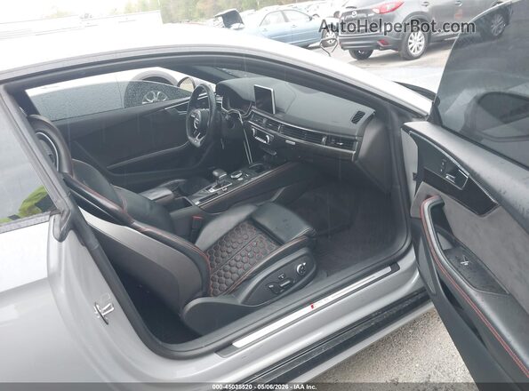 WUAPWAF52JA902198 2018 AUDI RS5 Gray Widok wnętrza z przodu