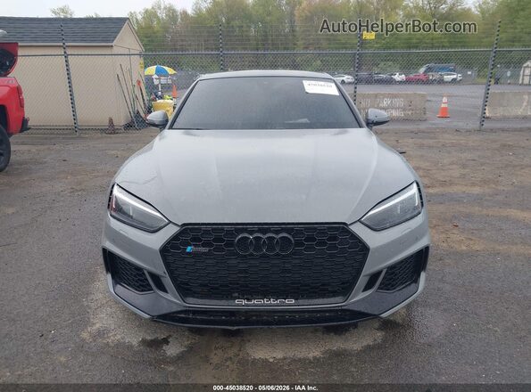 WUAPWAF52JA902198 2018 AUDI RS5 Gray Widok wnętrza z tyłu