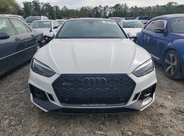 WUAPWAF52JA904078 2018 AUDI RS5 White Front view
