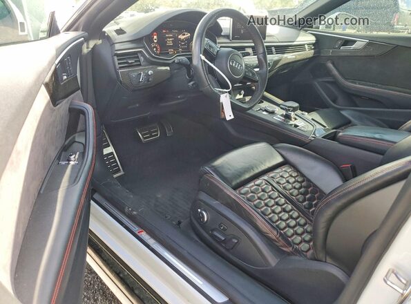 WUAPWAF52JA904078 2018 AUDI RS5 White Dashboard view