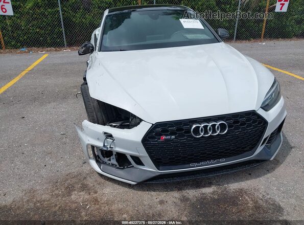 WUAPWAF52KA901635 2019 AUDI RS5 White Դիմացի տեսք