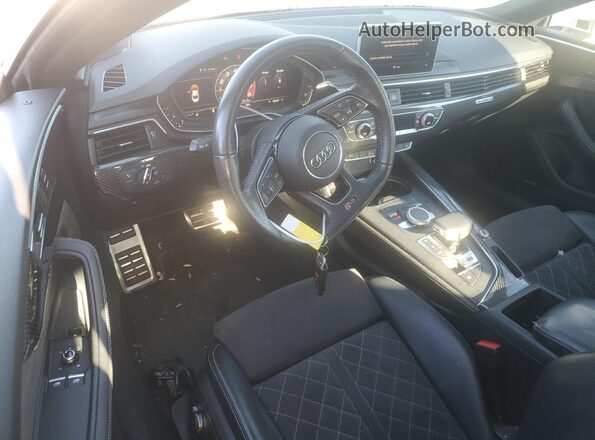 WUAPWAF54JA903790 2018 AUDI RS5 Gray Vista del salpicadero