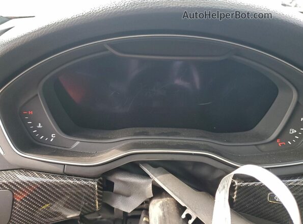WUAPWAF59KA907691 2019 AUDI RS5 Red ხელსაწყოთა პანელის ხედი