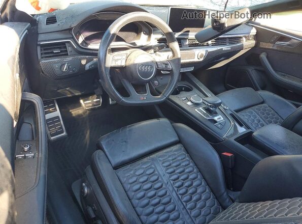 WUARWAF5XJA902264 2018 AUDI RS5 Gray Widok deski rozdzielczej