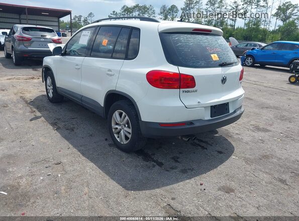WVGAV7AX0GW589192 2016 VOLKSWAGEN TIGUAN White Задня ліва чверть