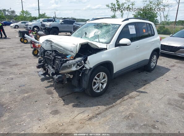 WVGAV7AX0GW589192 2016 VOLKSWAGEN TIGUAN White Передня ліва чверть
