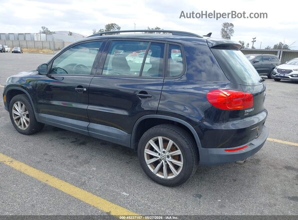 WVGAV7AX1JK004800 2018 VOLKSWAGEN TIGUAN Черный Задняя левая четверть