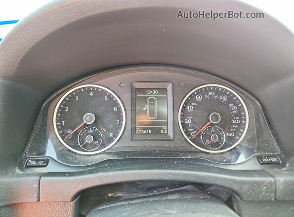 WVGAV7AX2GW563712 2016 VOLKSWAGEN TIGUAN Белый Вид щитка приборов