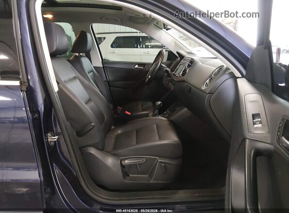 WVGAV7AX3GW575058 2016 VOLKSWAGEN TIGUAN Blue წინა სალონის ხედი