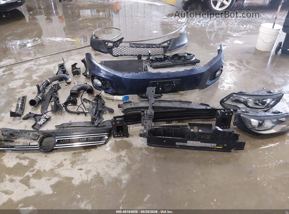 WVGAV7AX3GW575058 2016 VOLKSWAGEN TIGUAN Blue ხელსაწყოთა პანელის ხედი
