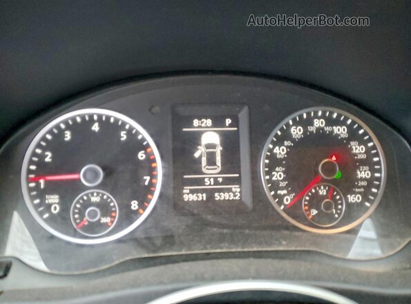 WVGAV7AX3HK024220 2017 VOLKSWAGEN TIGUAN Blue Սարքավորումների վահանակի տեսք