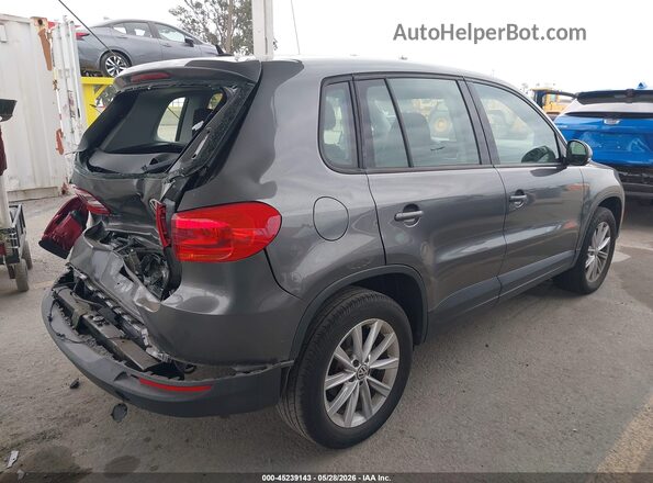 WVGAV7AX4HK044363 2017 VOLKSWAGEN TIGUAN Gray 