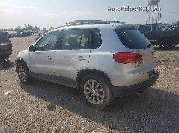 WVGAV7AX4HK054441 2017 VOLKSWAGEN TIGUAN Silver Rear left