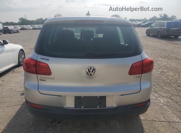 WVGAV7AX4HK054441 2017 VOLKSWAGEN TIGUAN Silver Rear view