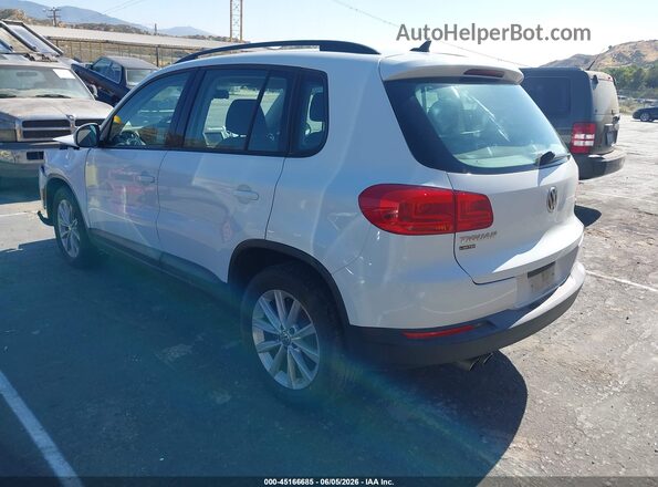 WVGAV7AX4JK005911 2018 VOLKSWAGEN TIGUAN White უკანა მარცხენა