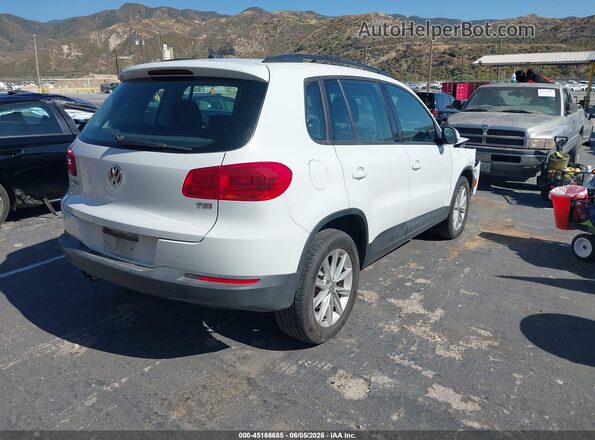 WVGAV7AX4JK005911 2018 VOLKSWAGEN TIGUAN White უკანა მარჯვენა