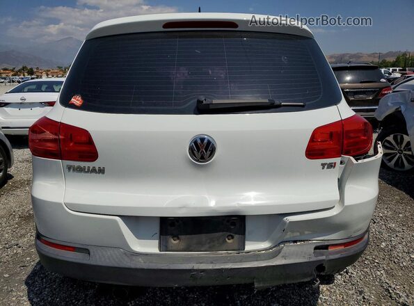 WVGAV7AX9GW502258 2016 VOLKSWAGEN TIGUAN White Widok z tyłu