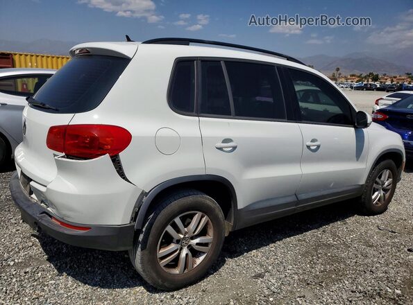 WVGAV7AX9GW502258 2016 VOLKSWAGEN TIGUAN White Tył prawy