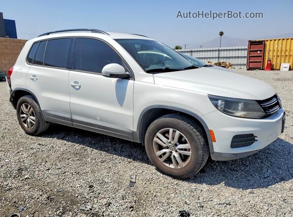 WVGAV7AX9GW502258 2016 VOLKSWAGEN TIGUAN White Przód prawy