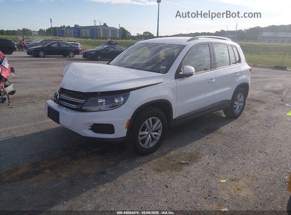 WVGAV7AX9GW511798 2016 VOLKSWAGEN TIGUAN White წინა მარცხენა ხედი სამი მეოთხედიდან
