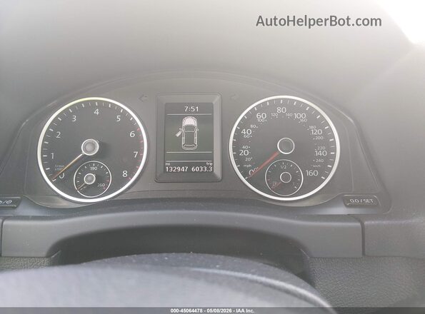 WVGAV7AX9GW511798 2016 VOLKSWAGEN TIGUAN White უკანა სავარძლების ხედი