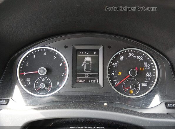 WVGBV7AX2GW583494 2016 VOLKSWAGEN TIGUAN White Vista de los asientos traseros
