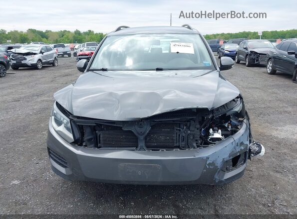 WVGBV7AX5GW549100 2016 VOLKSWAGEN TIGUAN Gray Widok zestawu wskaźników