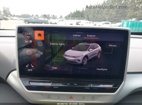 WVGDMPE21MP011719 2021 VOLKSWAGEN ID.4 Черный 