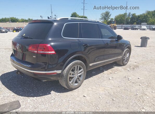 WVGEF9BP0GD001196 2016 VOLKSWAGEN TOUAREG Black Trasero derecho