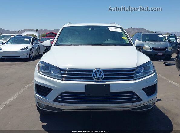 WVGEP9BP1GD005707 2016 VOLKSWAGEN TOUAREG White 