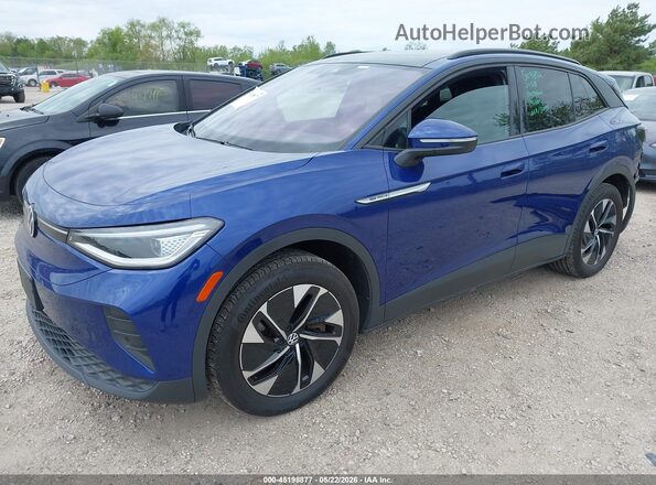 WVGGNPE22MP056906 2021 VOLKSWAGEN ID.4 Blue 