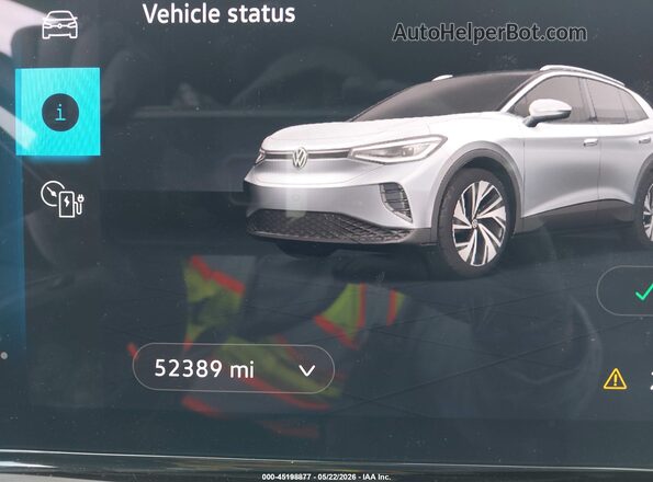 WVGGNPE22MP056906 2021 VOLKSWAGEN ID.4 Blue 