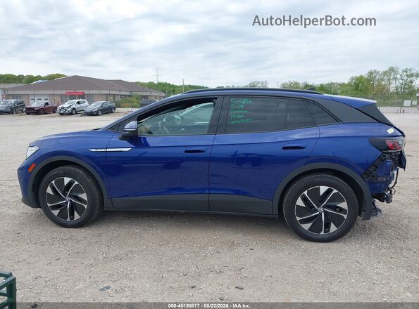 WVGGNPE22MP056906 2021 VOLKSWAGEN ID.4 Blue 