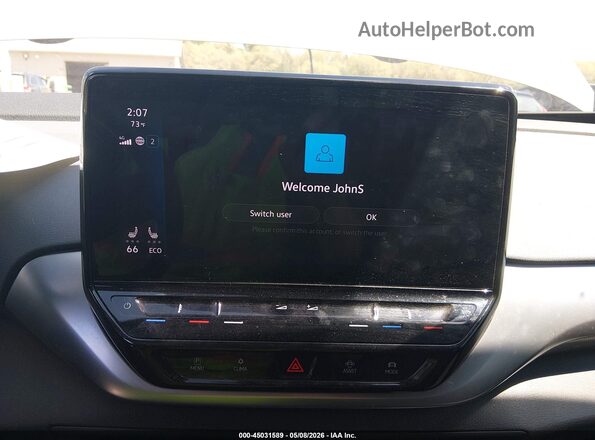 WVGJNPE27MP058334 2021 VOLKSWAGEN ID.4 Gray 