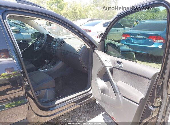 WVGJV7AX9GW030403 2016 VOLKSWAGEN TIGUAN Black Սալոնի դիմացի տեսք