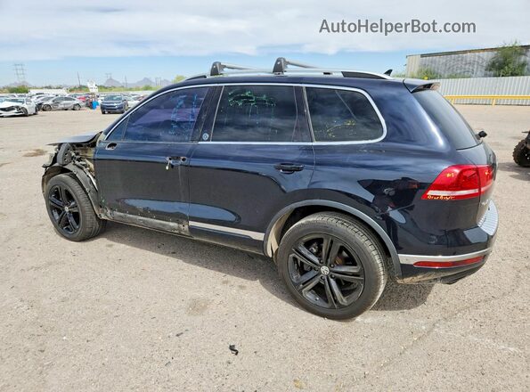 WVGRF7BP0HD006454 2017 VOLKSWAGEN TOUAREG Черный Задняя левая четверть