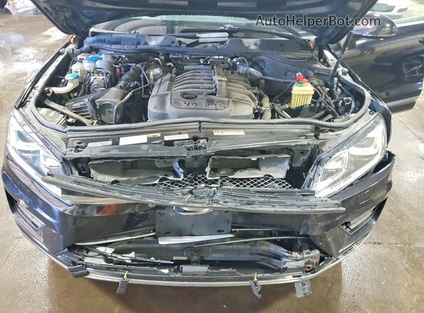 WVGRF7BP5HD006143 2017 VOLKSWAGEN TOUAREG Black Вид підкапотного простору