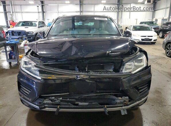 WVGRF7BP5HD006143 2017 VOLKSWAGEN TOUAREG Black Вид спереду