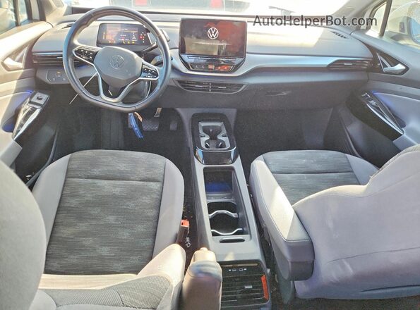 WVGRMPE2XMP060407 2021 VOLKSWAGEN ID.4 White Widok deski rozdzielczej
