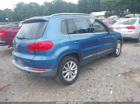 WVGRV7AX6HW506594 2017 VOLKSWAGEN TIGUAN Blue უკანა მარჯვენა