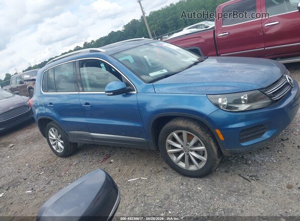 WVGRV7AX6HW506594 2017 VOLKSWAGEN TIGUAN Blue უკანა სალონის ხედი