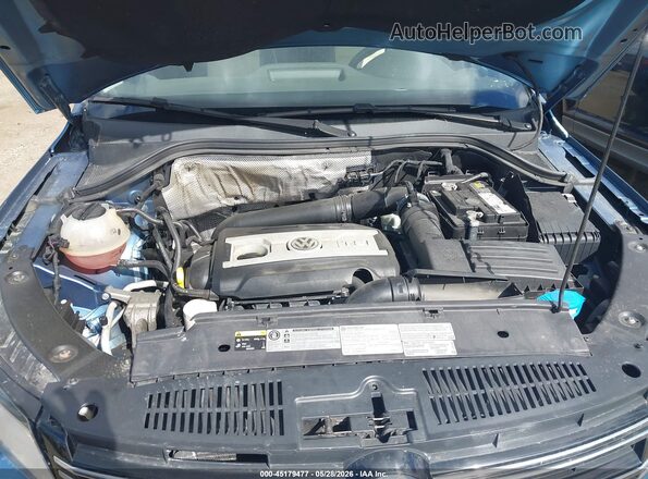 WVGSV7AX2HK002486 2017 VOLKSWAGEN TIGUAN Синий Вид сзади