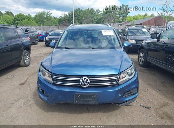 WVGSV7AX2HK002486 2017 VOLKSWAGEN TIGUAN Синий Вид щитка приборов