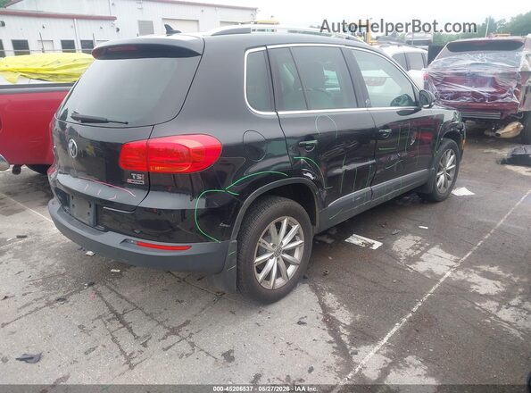 WVGSV7AX2HK015142 2017 VOLKSWAGEN TIGUAN Black უკანა მარჯვენა