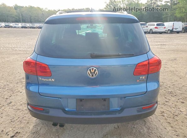 WVGSV7AX5HK018942 2017 VOLKSWAGEN TIGUAN Синий 