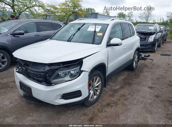 WVGSV7AX7HW511207 2017 VOLKSWAGEN TIGUAN White წინა მარცხენა ხედი სამი მეოთხედიდან