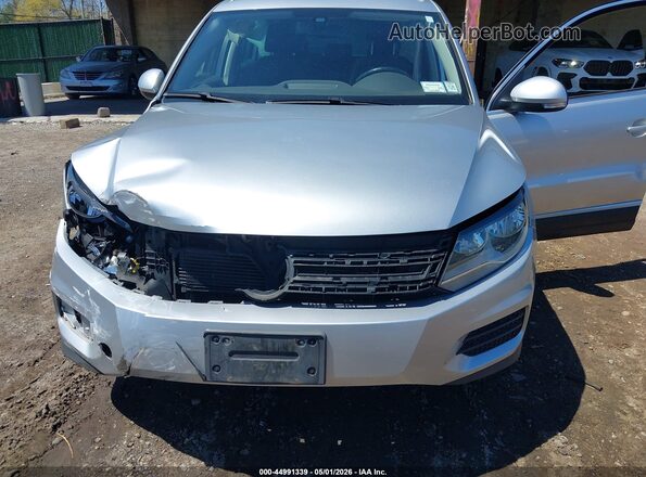 WVGSV7AX9HK007930 2017 VOLKSWAGEN TIGUAN Silver წინა ხედი